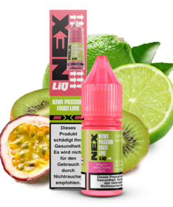 Pod Salt - NexLiq - Kiwi Passionfruit Lime 10ml NicSalt Liquid