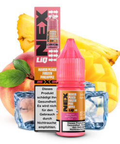 Pod Salt - NexLiq - Mango Peach Frozen Pineapple 10ml NicSalt Liquid