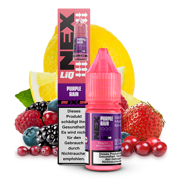 Pod Salt - NexLiq - Purple Rain 10ml NicSalt Liquid