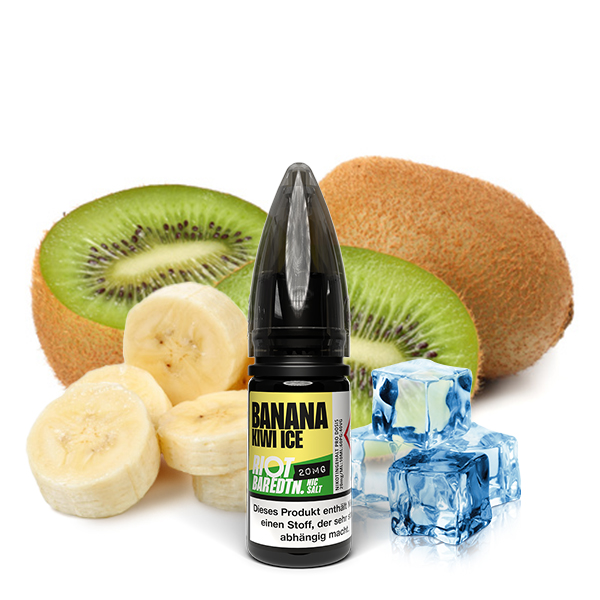 Riot Squad BAR EDTN - Banana Kiwi Ice 10ml NicSalt Liquid - Image 2