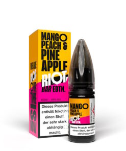 Riot Squad BAR EDTN - Mango Peach Pineapple 10ml NicSalt Liquid