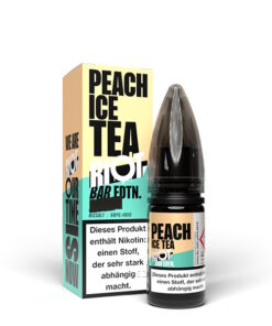 Riot Squad BAR EDTN - Peach Ice Tea 10ml NicSalt Liquid