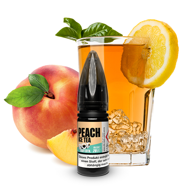 Riot Squad BAR EDTN - Peach Ice Tea 10ml NicSalt Liquid - Image 2