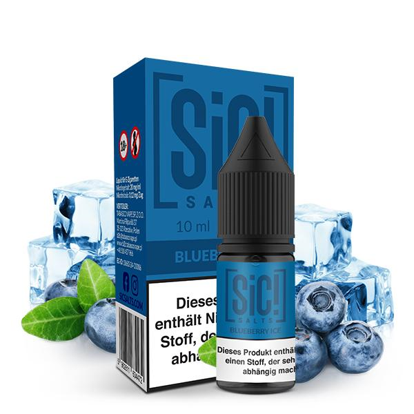 SIC! - Blueberry Ice 10ml 20mg NicSalt Liquid