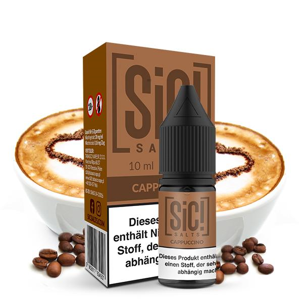 SIC! - Cappuccino 10ml 20mg NicSalt Liquid