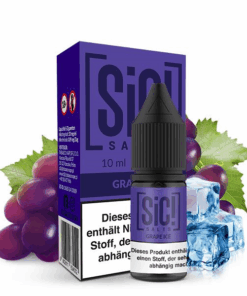 SIC! - Grape Ice 10ml 20mg NicSalt Liquid
