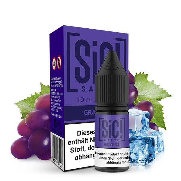 SIC! - Grape Ice 10ml 20mg NicSalt Liquid