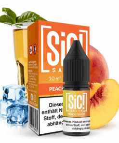 SIC! - Peach Tea Ice 10ml 20mg NicSalt Liquid