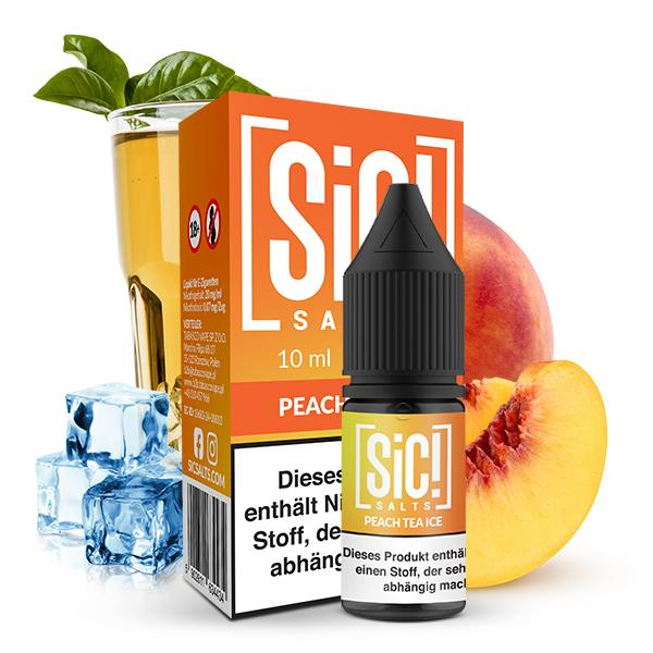 SIC! - Peach Tea Ice 10ml 20mg NicSalt Liquid