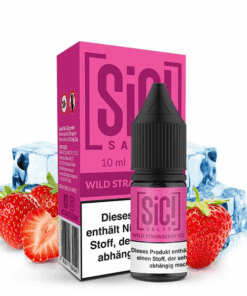 SIC! - Wild Strawberry Ice 10ml 20mg NicSalt Liquid