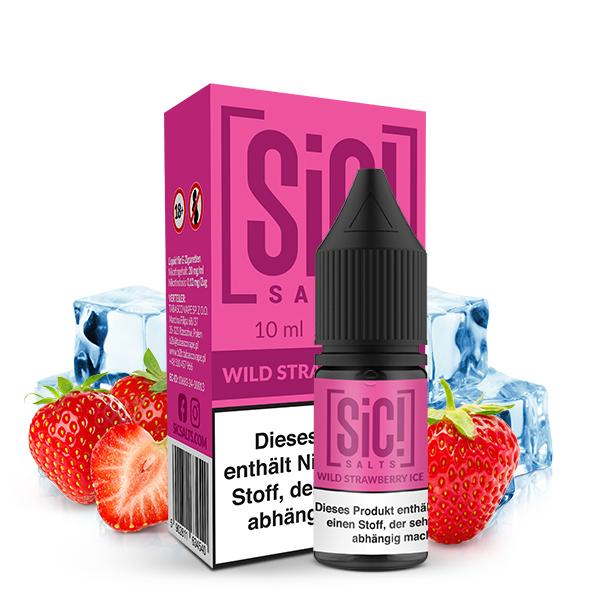 SIC! - Wild Strawberry Ice 10ml 20mg NicSalt Liquid