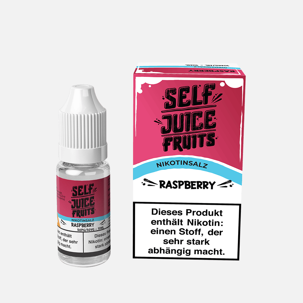 Self Juice Fruits - Raspberry 10ml NicSalt Liquid