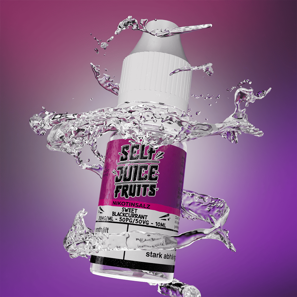 Self Juice Fruits - Sweet Blackcurrant 10ml NicSalt Liquid - Image 2