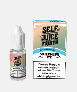 Self Juice Fruits - Watermelon Ice 10ml NicSalt Liquid