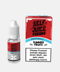 Self Juice Fusions - Summer Fruits 10ml NicSalt Liquid