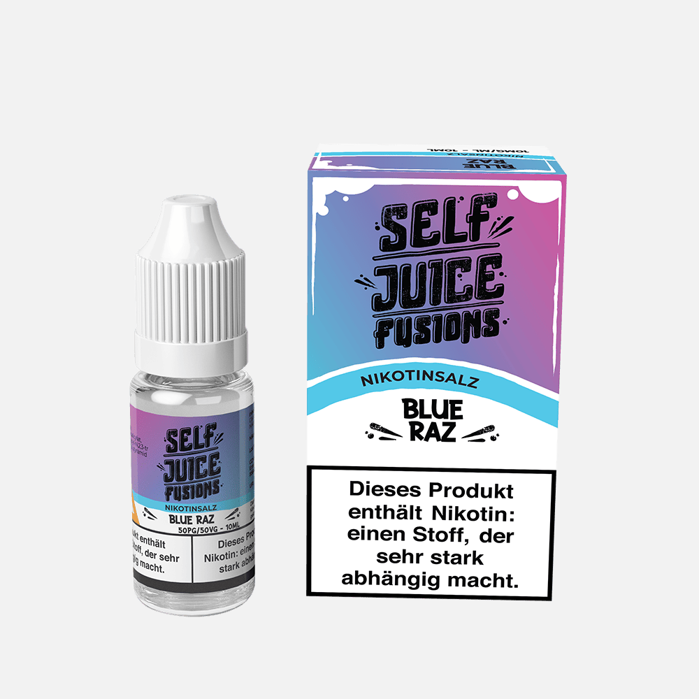 Self Juice Fusions - Blue Raz 10ml NicSalt Liquid