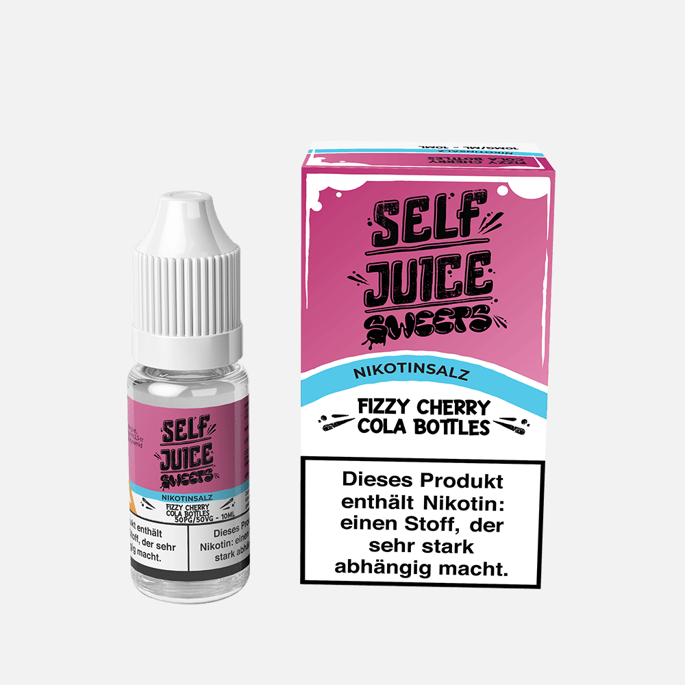 Self Juice Sweets - Fizzy Cherry Cola Bottles 10ml NicSalt Liquid