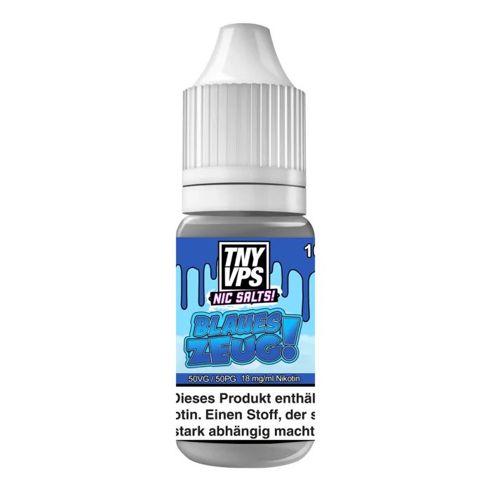 Tony Vapes - Blaues Zeug 10ml 18mg NicSalt Liquid