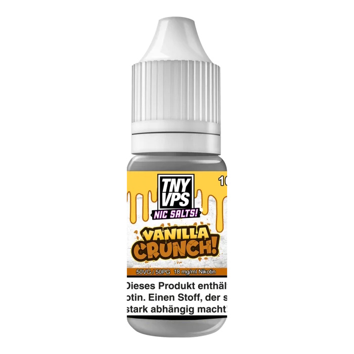 Tony Vapes - Vanilla Crunch 10ml 18mg NicSalt Liquid