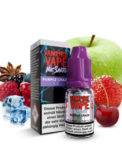 Vampire Vape - Purple Craze Ice 10ml NicSalt Liquid