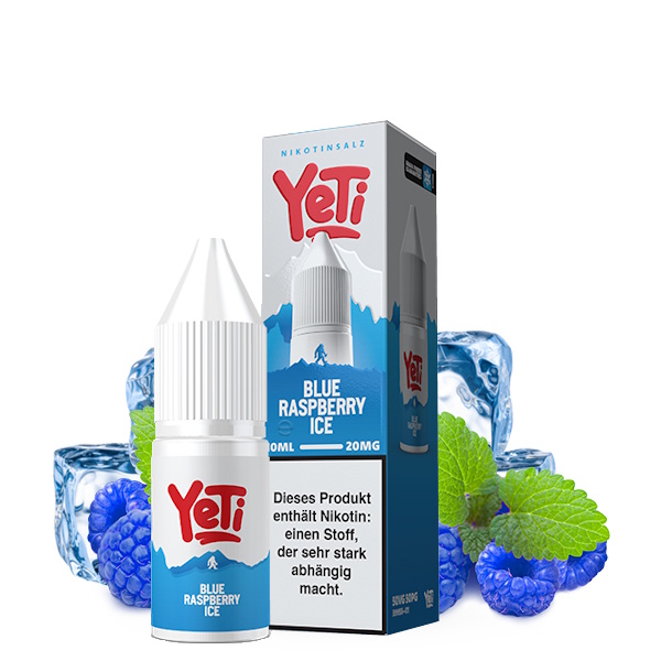 YETI Summit - Blue Raspberry Ice 10ml NicSalt Liquid