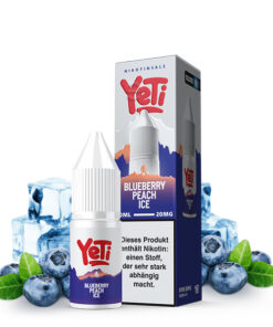 YETI Summit - Blueberry Peach Ice 10ml NicSalt Liquid