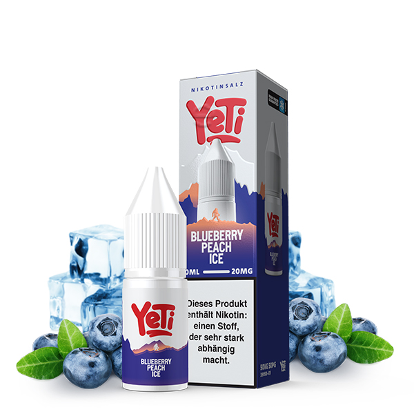 YETI Summit - Blueberry Peach Ice 10ml NicSalt Liquid