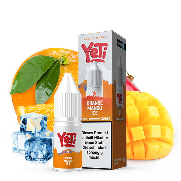 YETI Summit - Orange Mango Ice 10ml NicSalt Liquid
