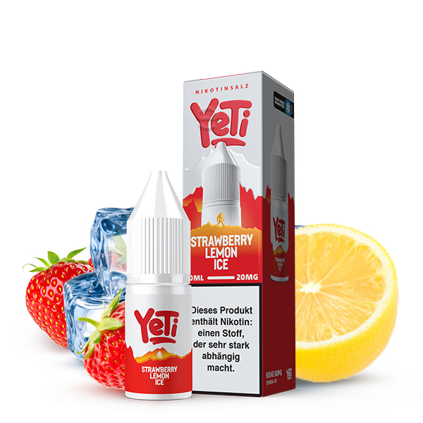 YETI Summit - Strawberry Lemon Ice 10ml NicSalt Liquid