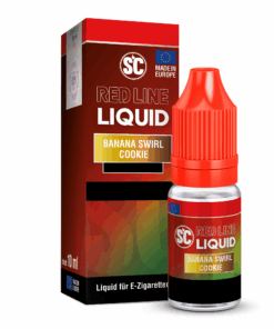 SC Red Line - Banana Swirl Cookie 10ml NicSalt Liquid