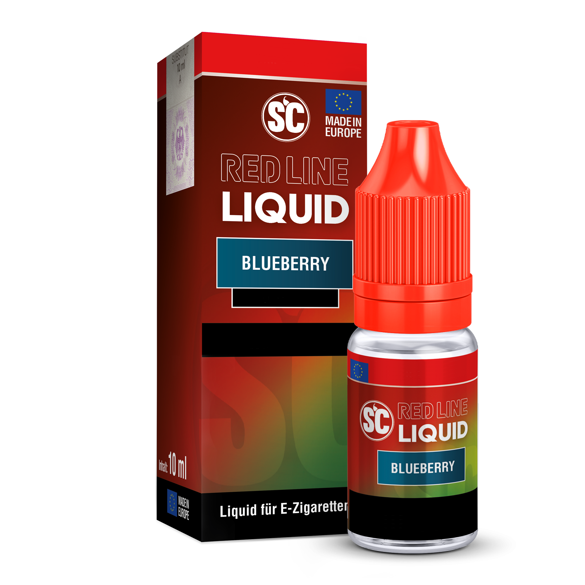 SC Red Line - Blueberry 10ml NicSalt Liquid