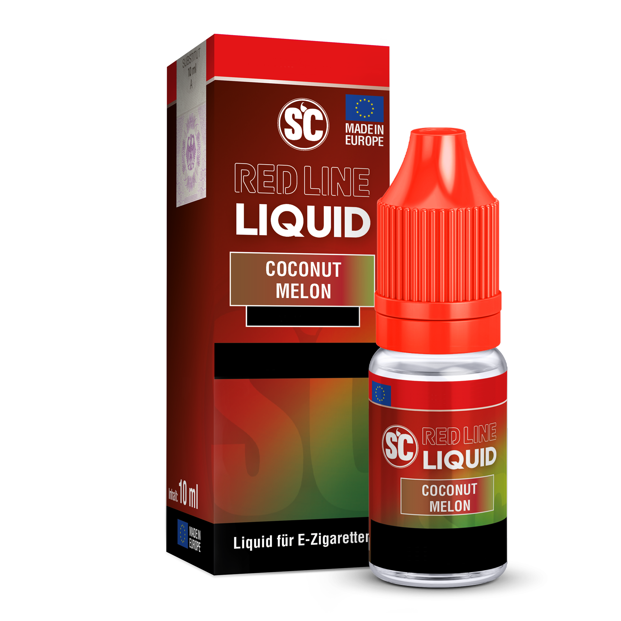 SC Red Line - Coconut Melon 10ml NicSalt Liquid
