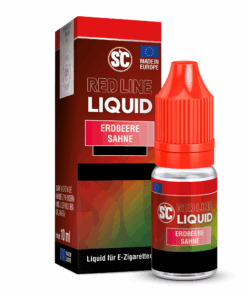 SC Red Line - Erdbeere Sahne 10ml NicSalt Liquid