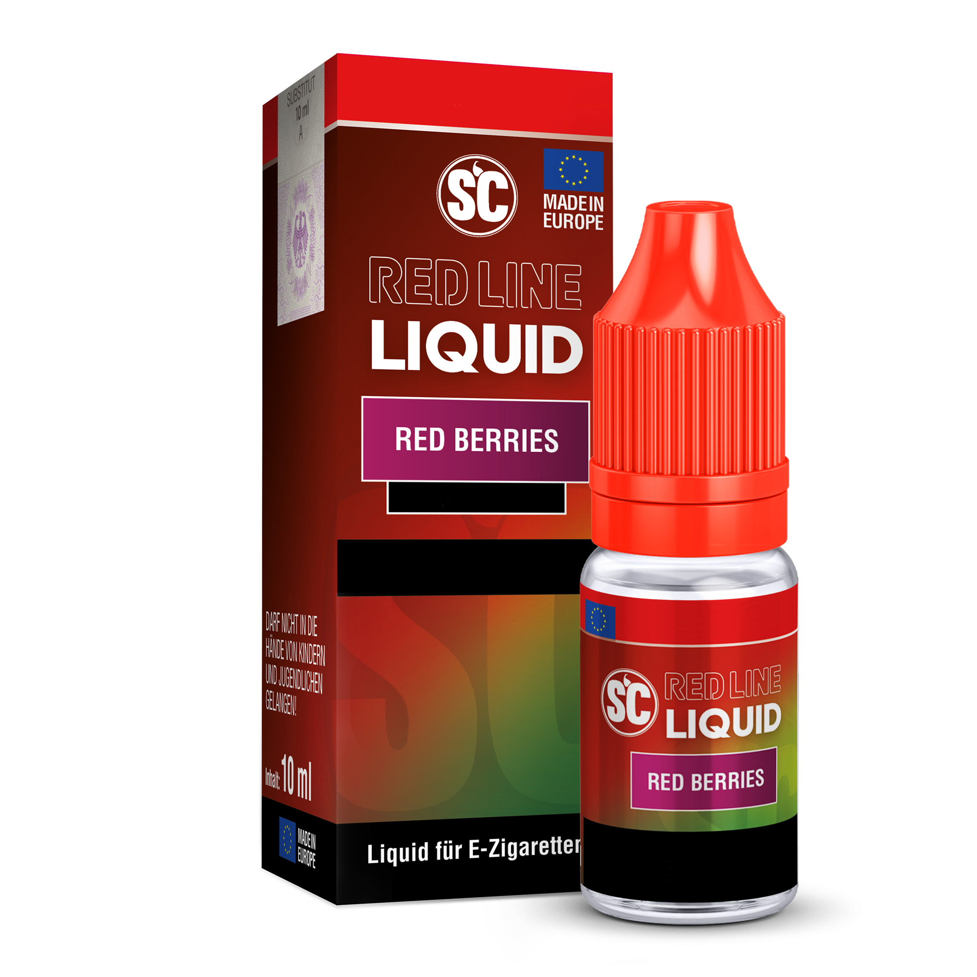SC Red Line - Red Berries 10ml NicSalt Liquid