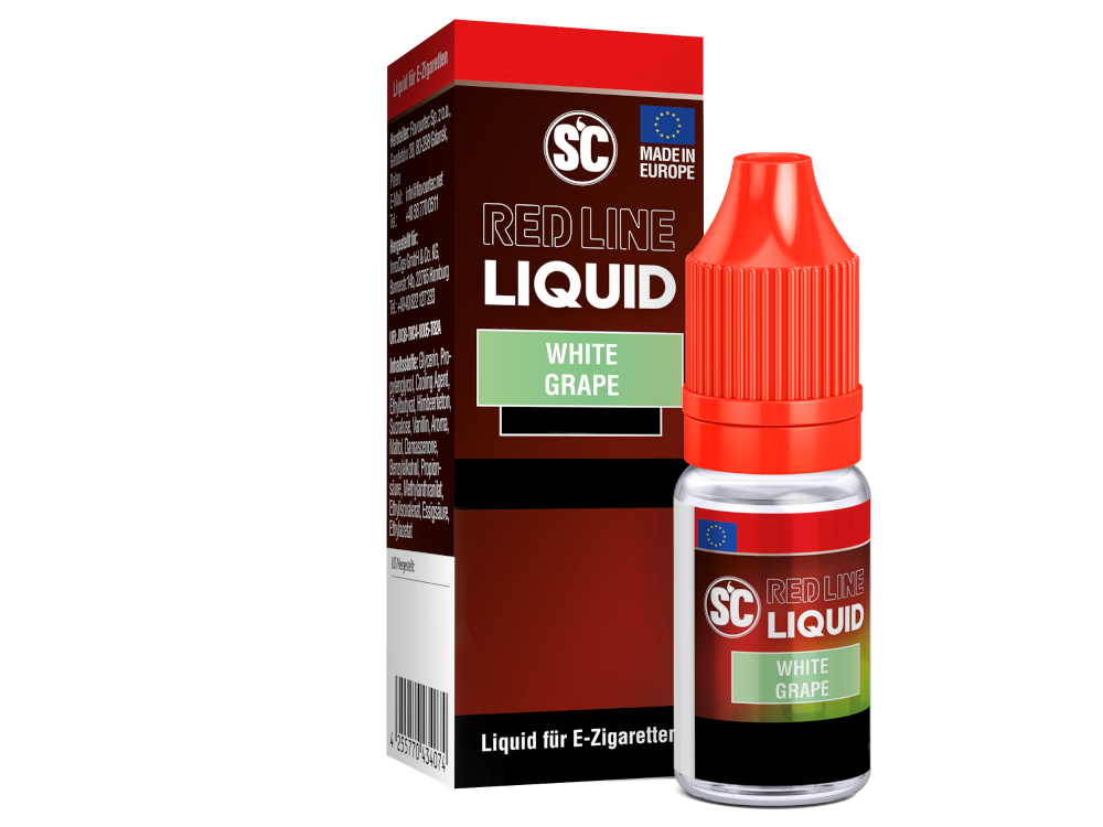 SC Red Line - White Grape 10ml NicSalt Liquid