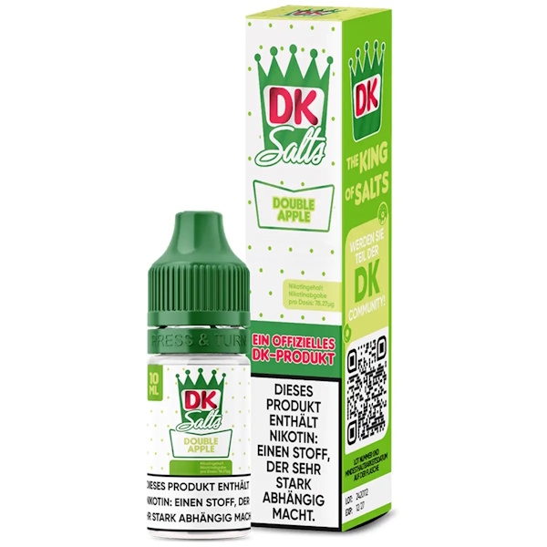 DK Salts - Double Apple 10ml NicSalt Liquid